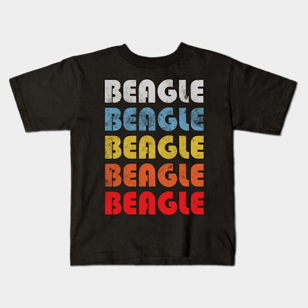 Beagle dog mom. Perfect present for mother dad friend him or her Kids T-Shirt by SerenityByAlex